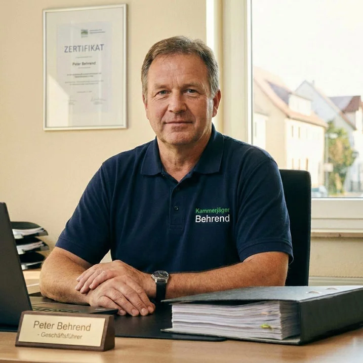 Peter Behrend – IHK-geprüfter Schädlingsbekämpfer