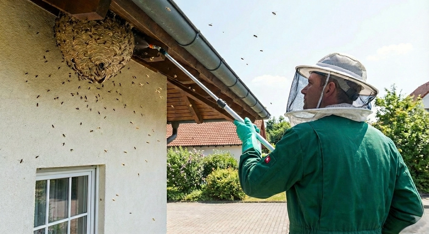Wespennest-Entfernung